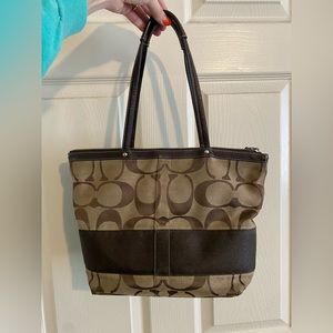 Brown Coach purse
